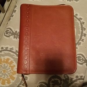 Leather Day Timer Planner